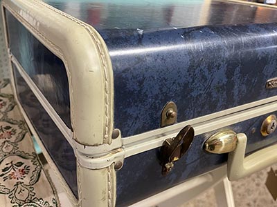 antique luggage